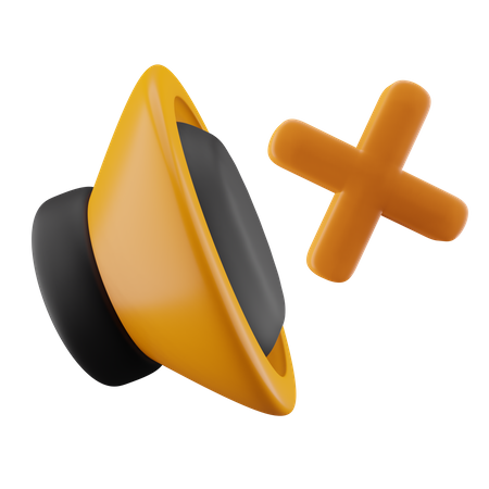 Silenciar  3D Icon