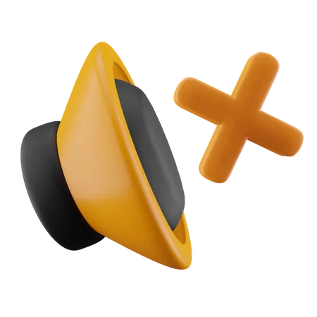 Silenciar  3D Icon