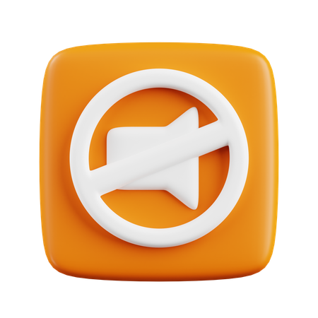 Silencioso  3D Icon