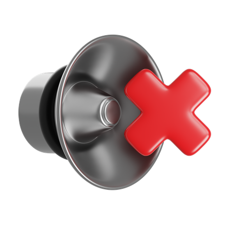 Silencioso  3D Icon