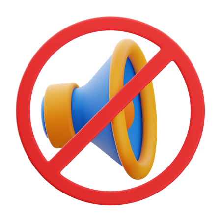 Silent  3D Icon