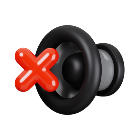 Silent  3D Icon