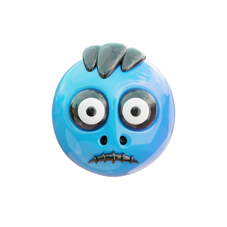 Silent Monster emoji  3D Icon