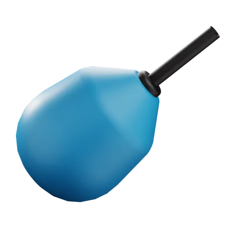 Silicone Bulb Enema  3D Icon