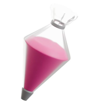 Silicone Cone Bag  3D Icon
