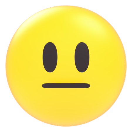 Silience Emoji  3D Icon