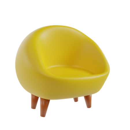 Silla  3D Icon