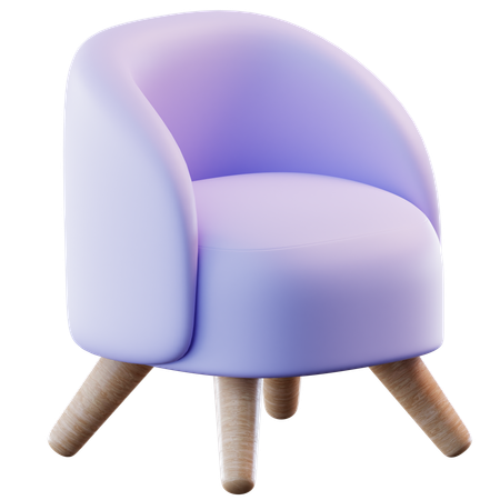 Silla  3D Icon