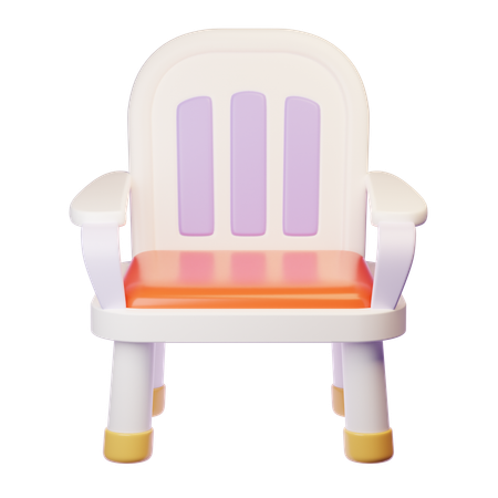 Silla  3D Icon