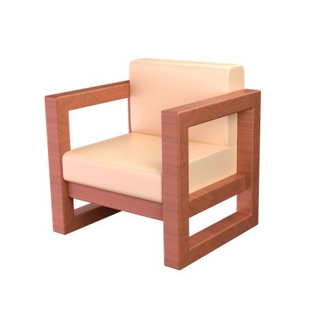 Silla  3D Icon