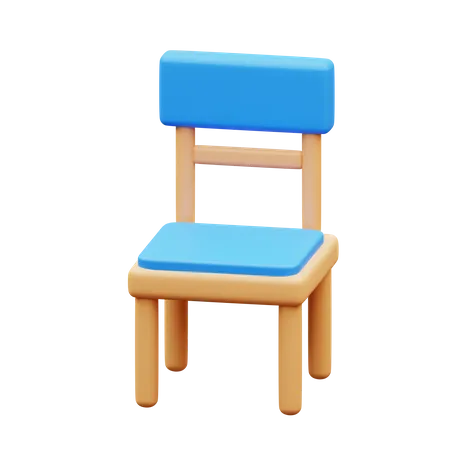 Silla  3D Icon