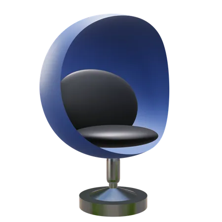 Silla de bola  3D Icon