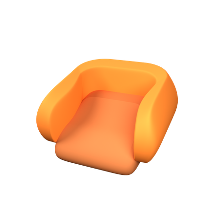 Silla de rebote  3D Icon
