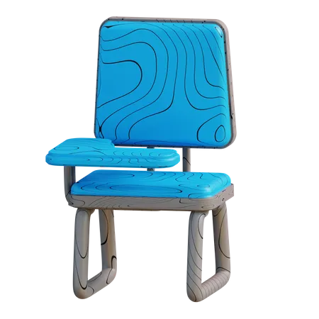 Silla de aula  3D Icon