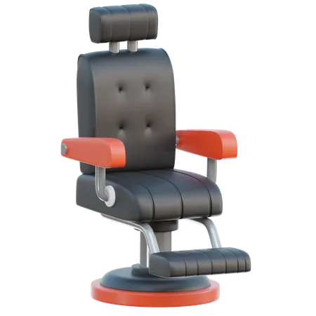 Silla de barbero  3D Icon