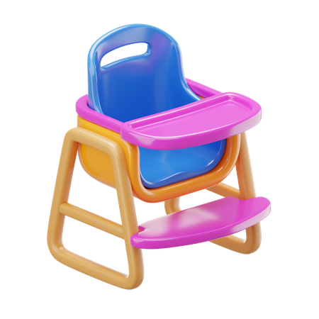 Silla para bebé  3D Icon