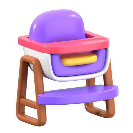 Silla para bebé  3D Icon