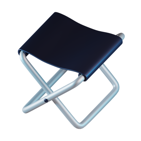 Silla de camping  3D Icon