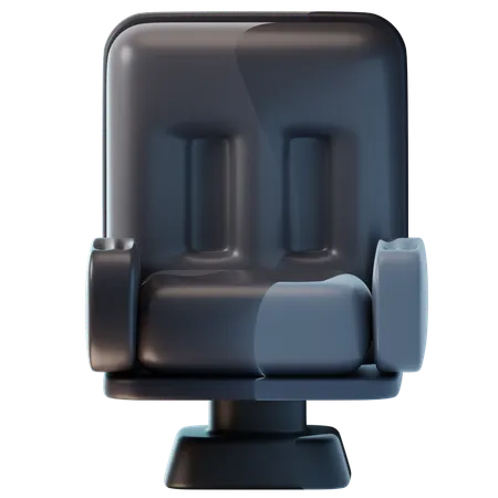 Silla de cine  3D Icon