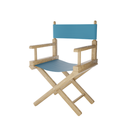 Silla del director  3D Icon