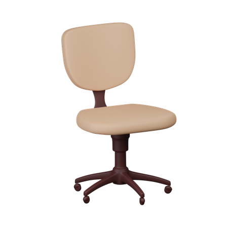 Silla de escritorio  3D Icon