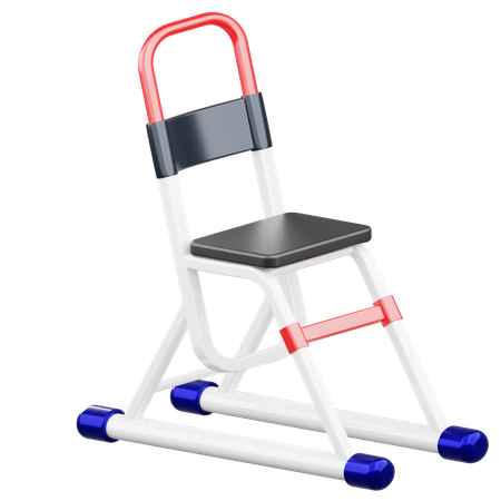 Silla de gimnasio  3D Icon