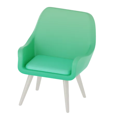 Silla de oficina  3D Icon