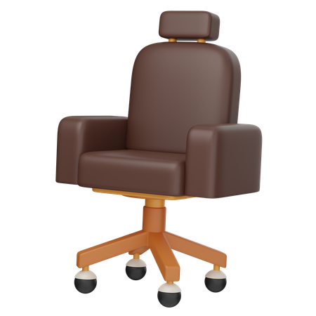 Silla de oficina  3D Icon