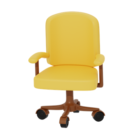 Silla de oficina  3D Icon