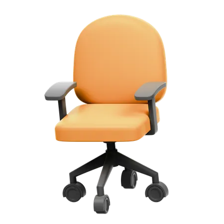 Silla de oficina  3D Icon