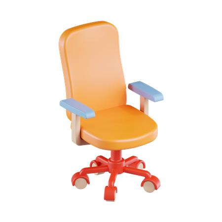 Silla de oficina  3D Icon