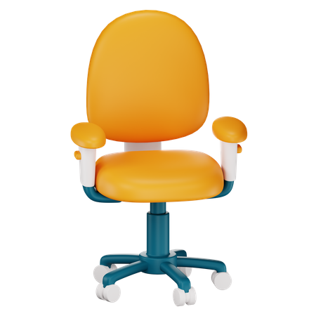 Silla de oficina  3D Icon