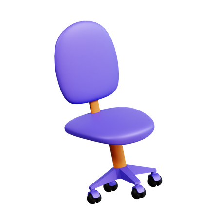 Silla de oficina  3D Icon