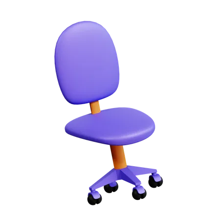 Silla de oficina  3D Icon