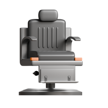 Silla de barberia  3D Icon