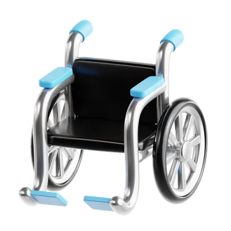 Silla de ruedas  3D Icon