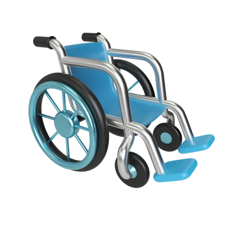 Silla de ruedas  3D Illustration