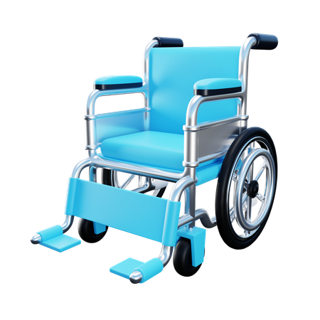 Silla de ruedas de hospital  3D Icon