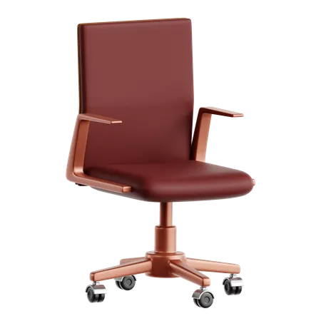 Silla de trabajo  3D Icon