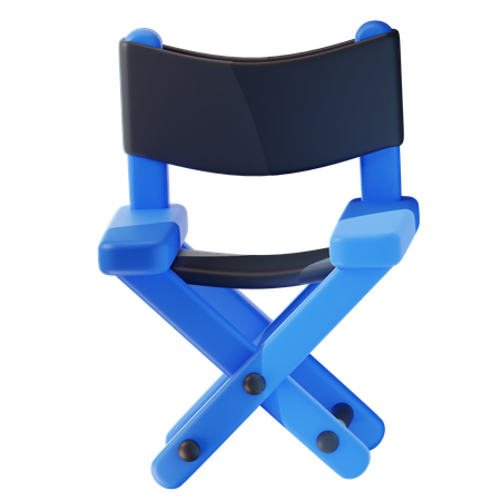 Silla de director  3D Icon