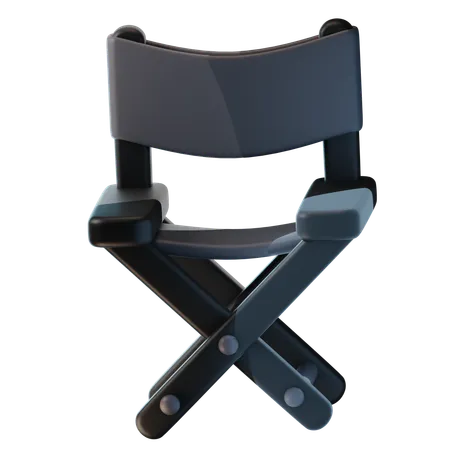 Silla de director  3D Icon