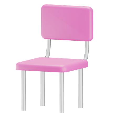 Silla de escuela  3D Illustration