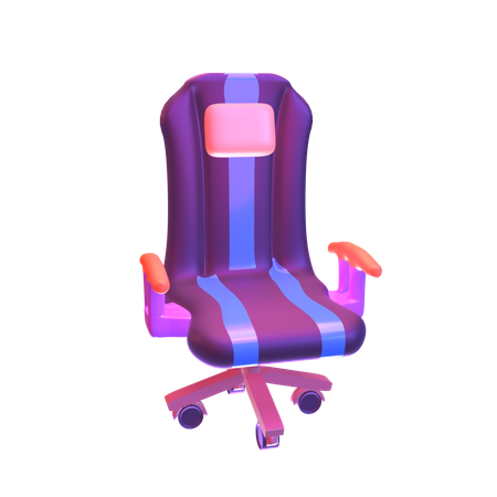 Silla de juego  3D Icon