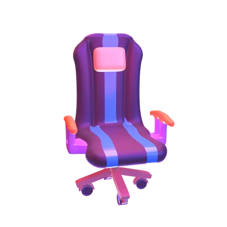 Silla de juego  3D Icon