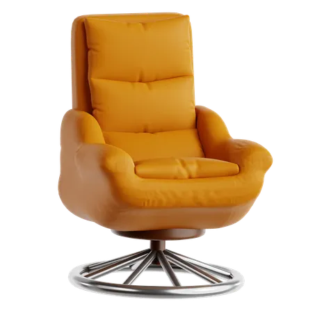 Silla giratoria  3D Icon