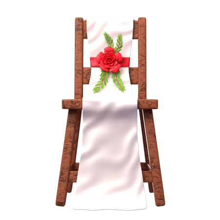 Silla de novia  3D Icon