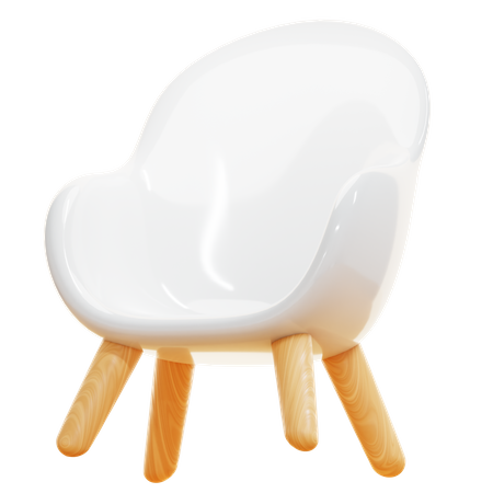 Silla retro  3D Icon