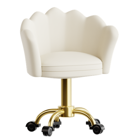 Silla de tocador  3D Icon