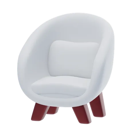 Sillón  3D Icon