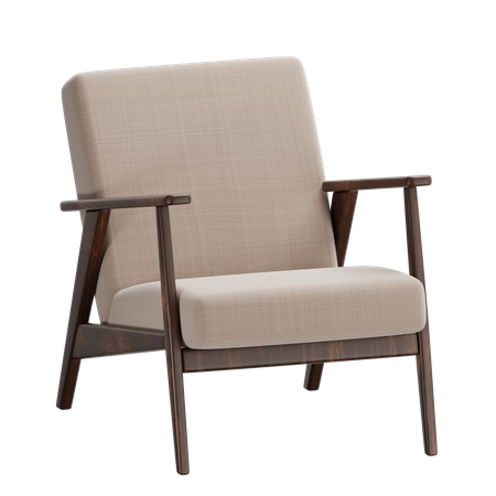 Sillón  3D Icon